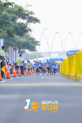 Race photo from ISOPLUS RUN 2025 - JAKARTA