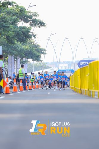 Race photo from ISOPLUS RUN 2025 - JAKARTA