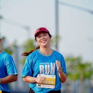 Race photo from YUK TRAVEL RUN
