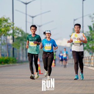 Race photo from YUK TRAVEL RUN