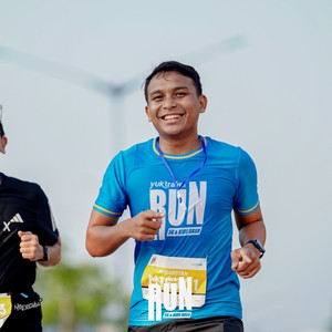 Race photo from YUK TRAVEL RUN