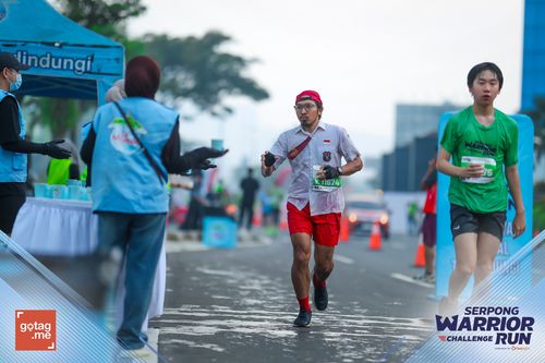 Race photo from SERPONG WARRIOR CHALLENGE RUN