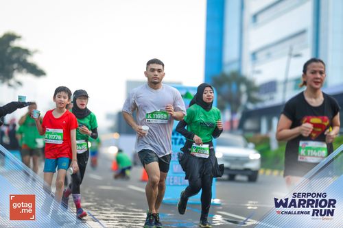 Race photo from SERPONG WARRIOR CHALLENGE RUN