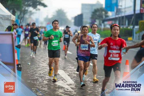Race photo from SERPONG WARRIOR CHALLENGE RUN