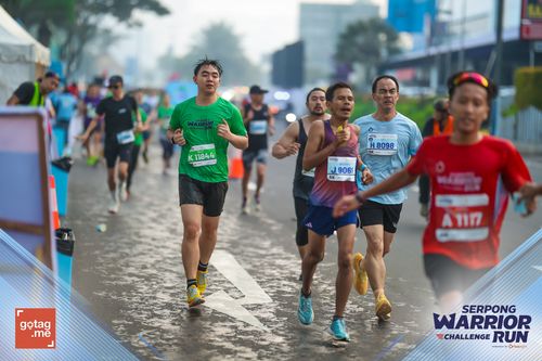 Race photo from SERPONG WARRIOR CHALLENGE RUN