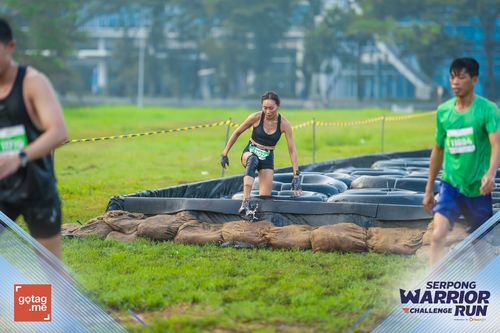 Race photo from SERPONG WARRIOR CHALLENGE RUN