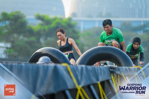 Race photo from SERPONG WARRIOR CHALLENGE RUN