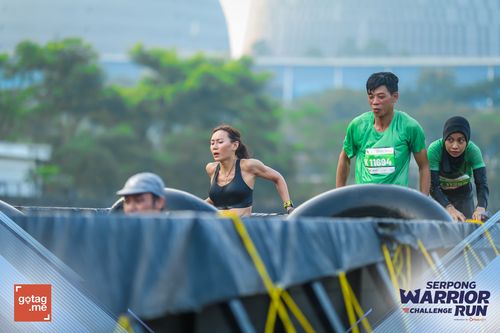Race photo from SERPONG WARRIOR CHALLENGE RUN