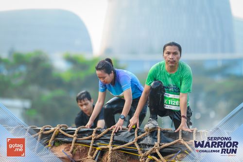 Race photo from SERPONG WARRIOR CHALLENGE RUN