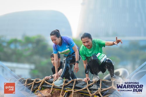 Race photo from SERPONG WARRIOR CHALLENGE RUN