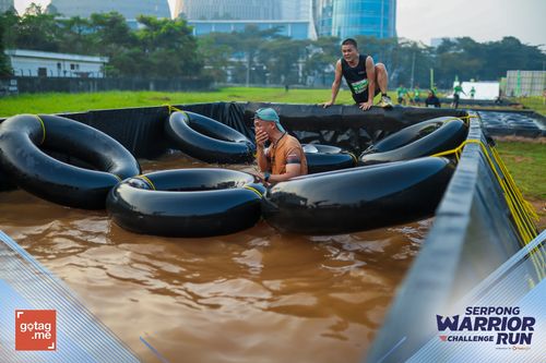 Race photo from SERPONG WARRIOR CHALLENGE RUN