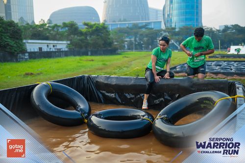 Race photo from SERPONG WARRIOR CHALLENGE RUN