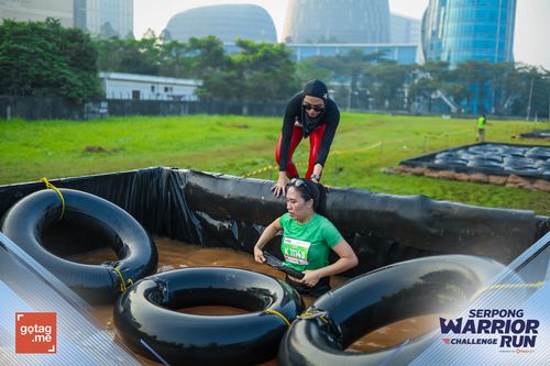 Race photo from SERPONG WARRIOR CHALLENGE RUN