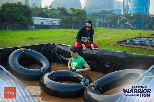 Race photo from SERPONG WARRIOR CHALLENGE RUN