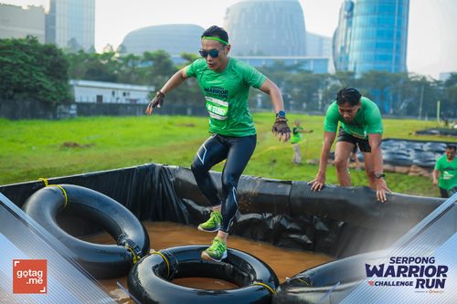 Race photo from SERPONG WARRIOR CHALLENGE RUN