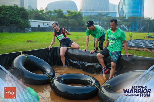 Race photo from SERPONG WARRIOR CHALLENGE RUN