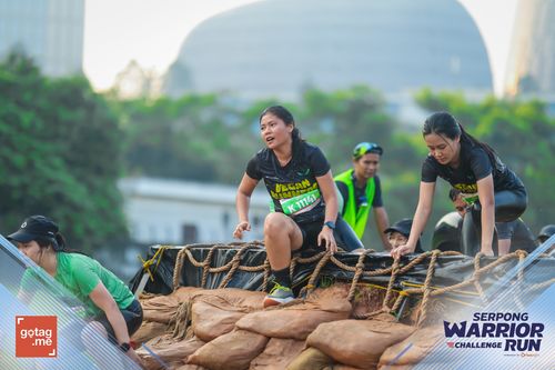 Race photo from SERPONG WARRIOR CHALLENGE RUN