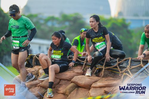 Race photo from SERPONG WARRIOR CHALLENGE RUN