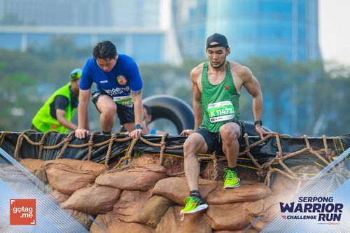 Race photo from SERPONG WARRIOR CHALLENGE RUN