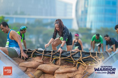 Race photo from SERPONG WARRIOR CHALLENGE RUN
