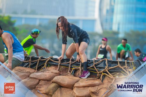 Race photo from SERPONG WARRIOR CHALLENGE RUN
