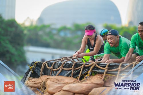 Race photo from SERPONG WARRIOR CHALLENGE RUN