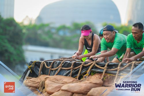 Race photo from SERPONG WARRIOR CHALLENGE RUN