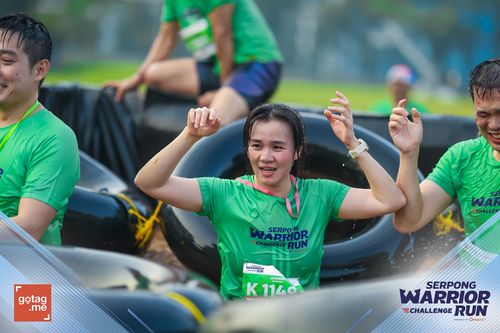 Race photo from SERPONG WARRIOR CHALLENGE RUN