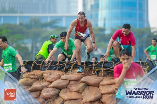 Race photo from SERPONG WARRIOR CHALLENGE RUN