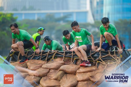 Race photo from SERPONG WARRIOR CHALLENGE RUN