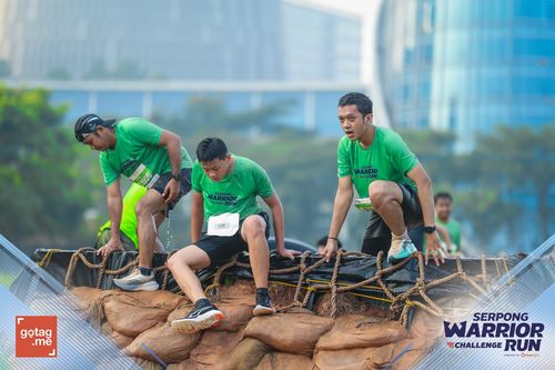 Race photo from SERPONG WARRIOR CHALLENGE RUN