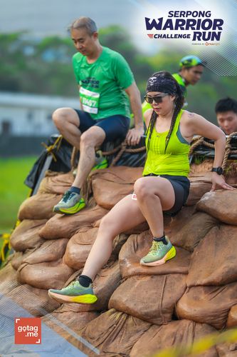 Race photo from SERPONG WARRIOR CHALLENGE RUN
