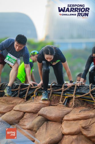 Race photo from SERPONG WARRIOR CHALLENGE RUN