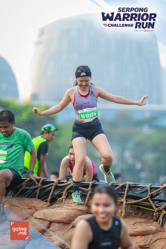 Race photo from SERPONG WARRIOR CHALLENGE RUN