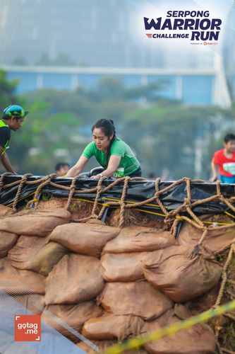 Race photo from SERPONG WARRIOR CHALLENGE RUN