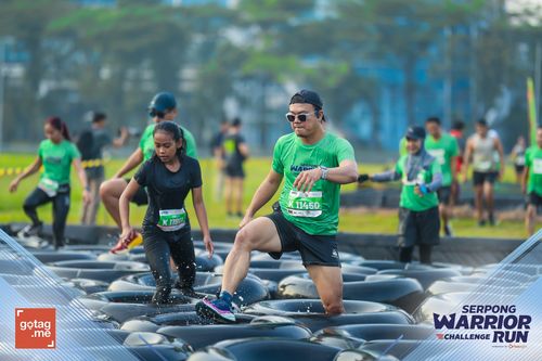 Race photo from SERPONG WARRIOR CHALLENGE RUN