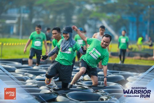 Race photo from SERPONG WARRIOR CHALLENGE RUN