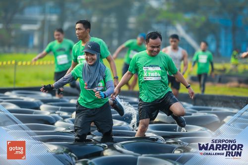 Race photo from SERPONG WARRIOR CHALLENGE RUN