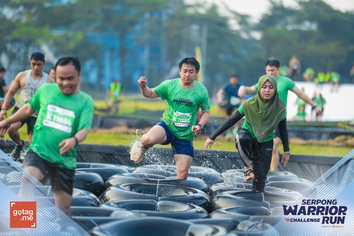 Race photo from SERPONG WARRIOR CHALLENGE RUN