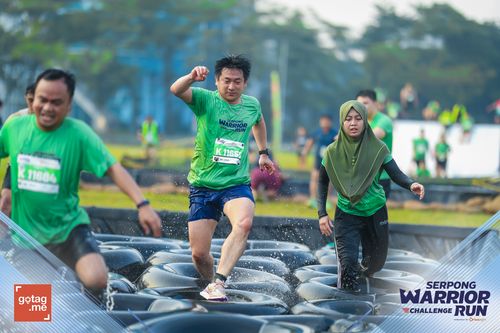 Race photo from SERPONG WARRIOR CHALLENGE RUN