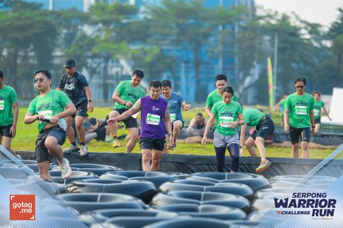 Race photo from SERPONG WARRIOR CHALLENGE RUN