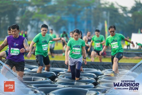Race photo from SERPONG WARRIOR CHALLENGE RUN