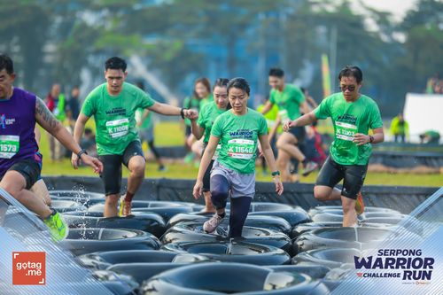 Race photo from SERPONG WARRIOR CHALLENGE RUN