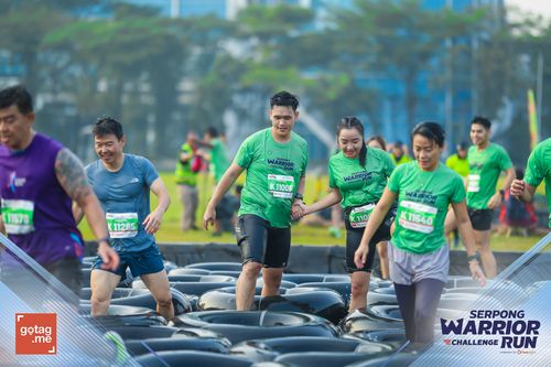 Race photo from SERPONG WARRIOR CHALLENGE RUN