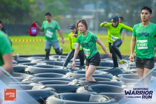Race photo from SERPONG WARRIOR CHALLENGE RUN
