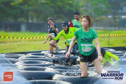 Race photo from SERPONG WARRIOR CHALLENGE RUN