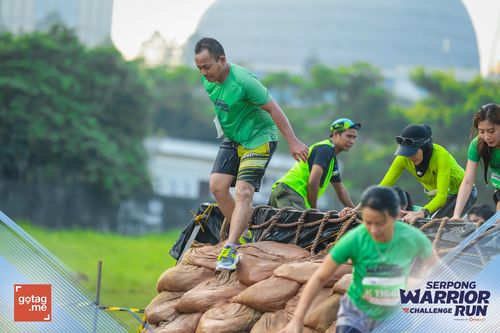 Race photo from SERPONG WARRIOR CHALLENGE RUN