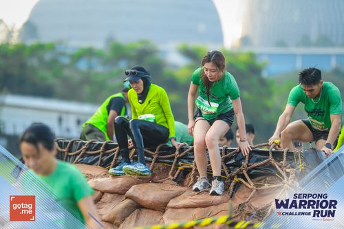Race photo from SERPONG WARRIOR CHALLENGE RUN