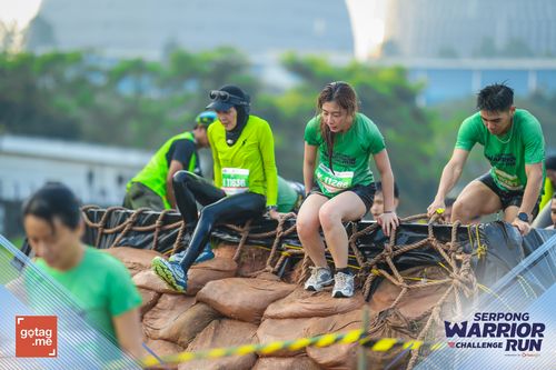 Race photo from SERPONG WARRIOR CHALLENGE RUN