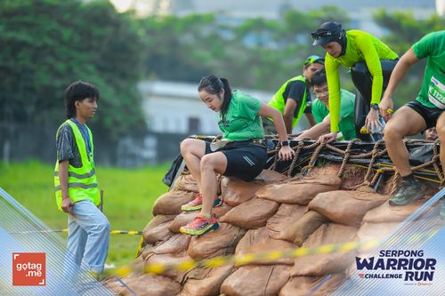 Race photo from SERPONG WARRIOR CHALLENGE RUN